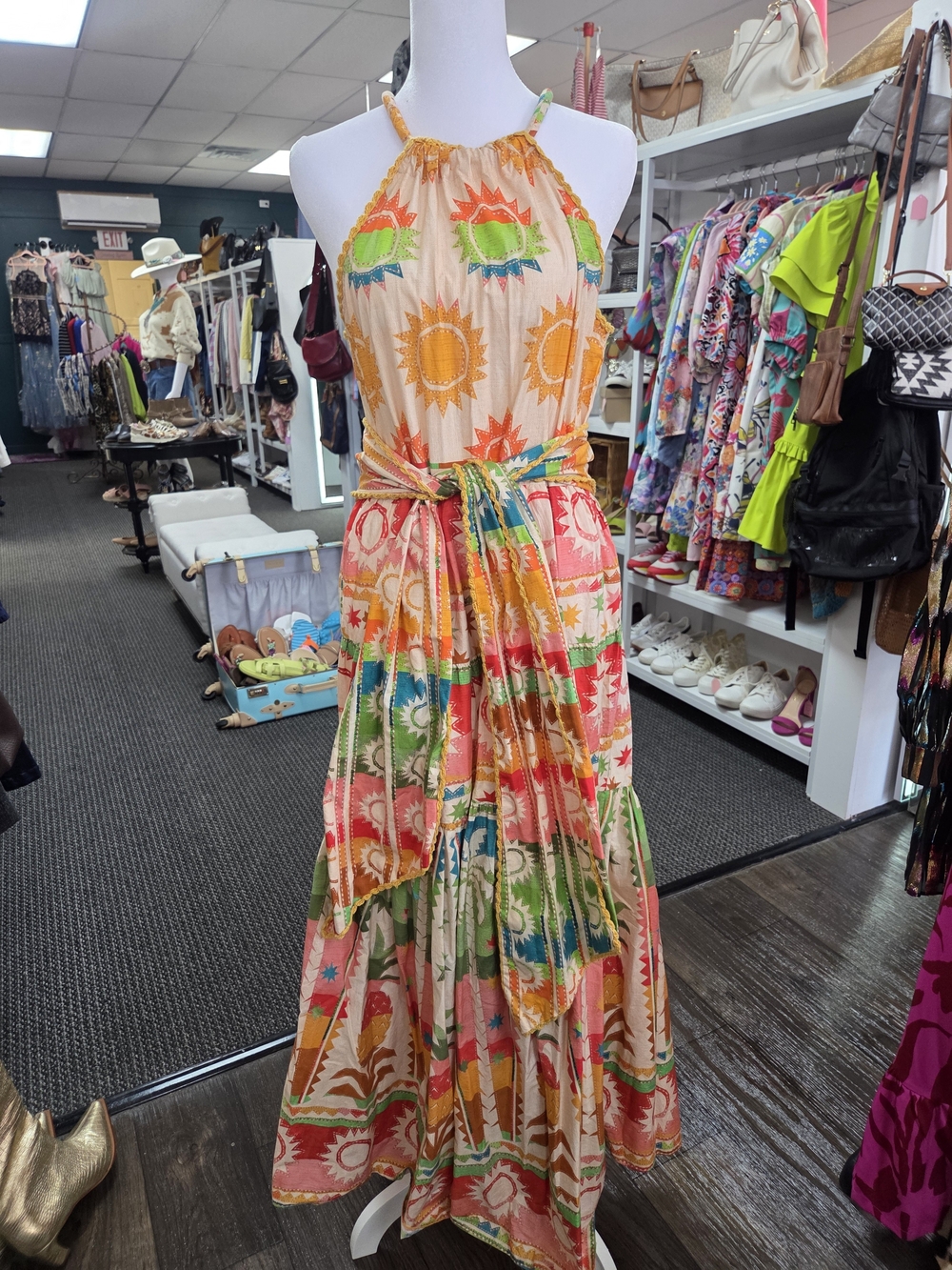 Sundress With Belt NWOT